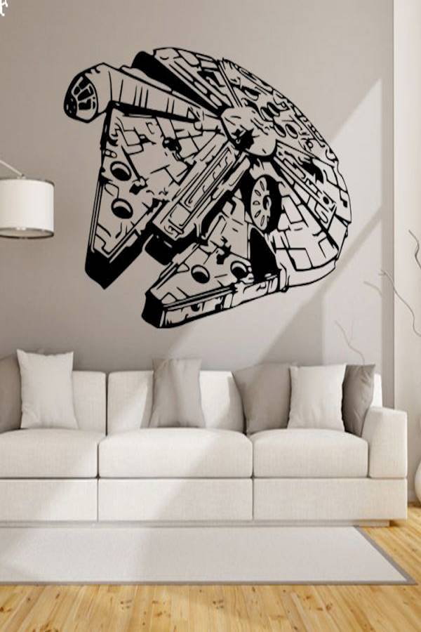 Generic - Star War Wallpaper Black 57x88cm - Image 1