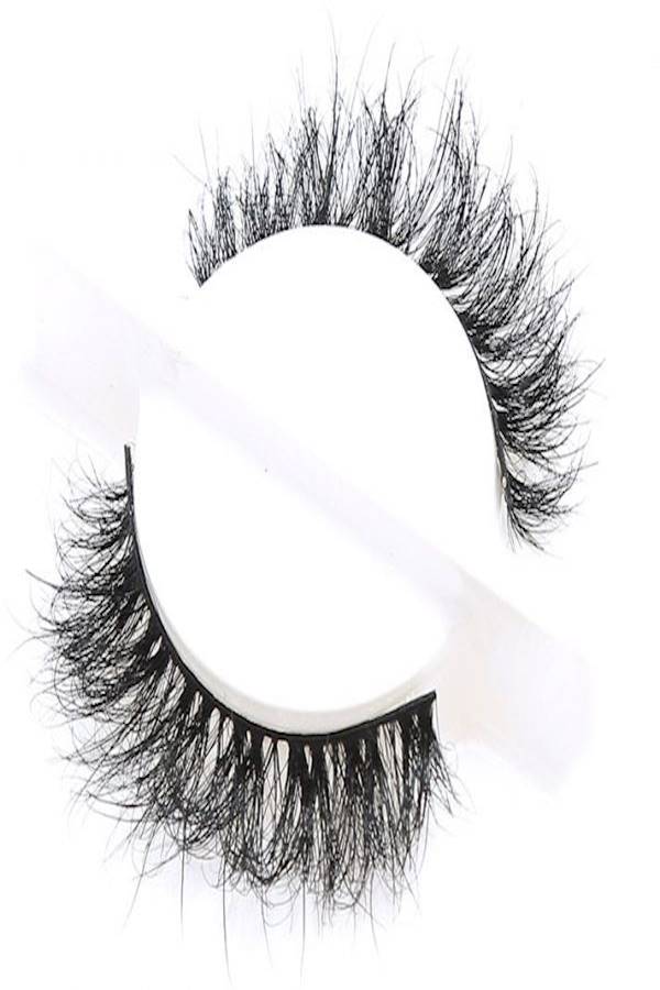 رموش صناعية قابلة لإعادة الاستعمال مصنوعة من شعر الحصان أسود - Image 4