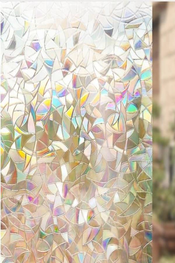 Privacy Window Glass Sticker Multicolour 100centimeter - Image 1