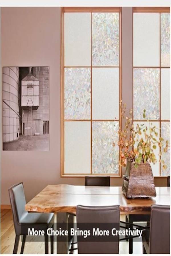 Privacy Window Glass Sticker Multicolour 100centimeter - Image 4