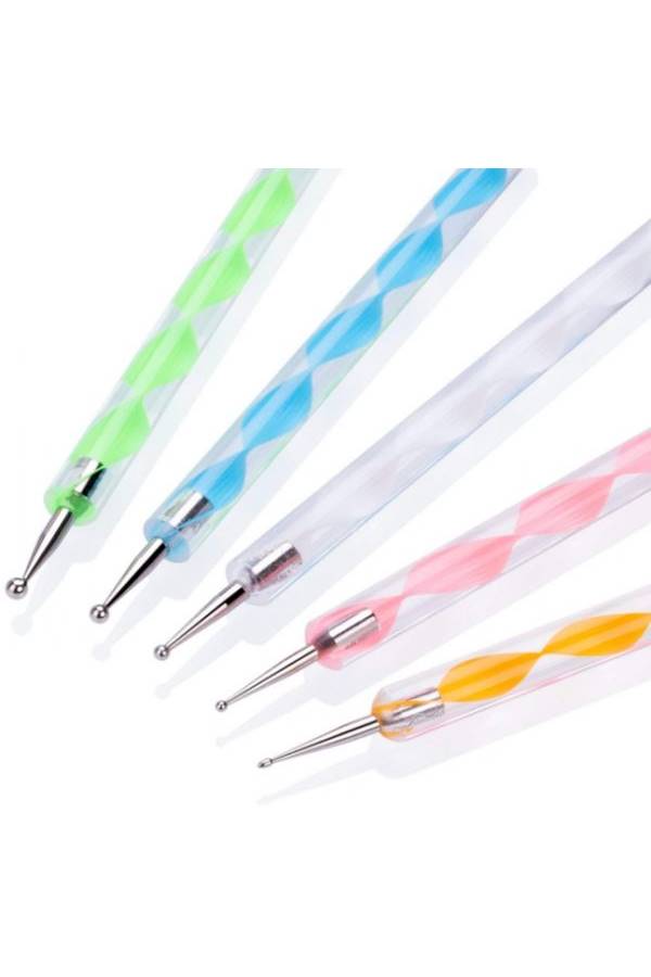 5-Piece Dotting Tool Set Multicolour - Image 3
