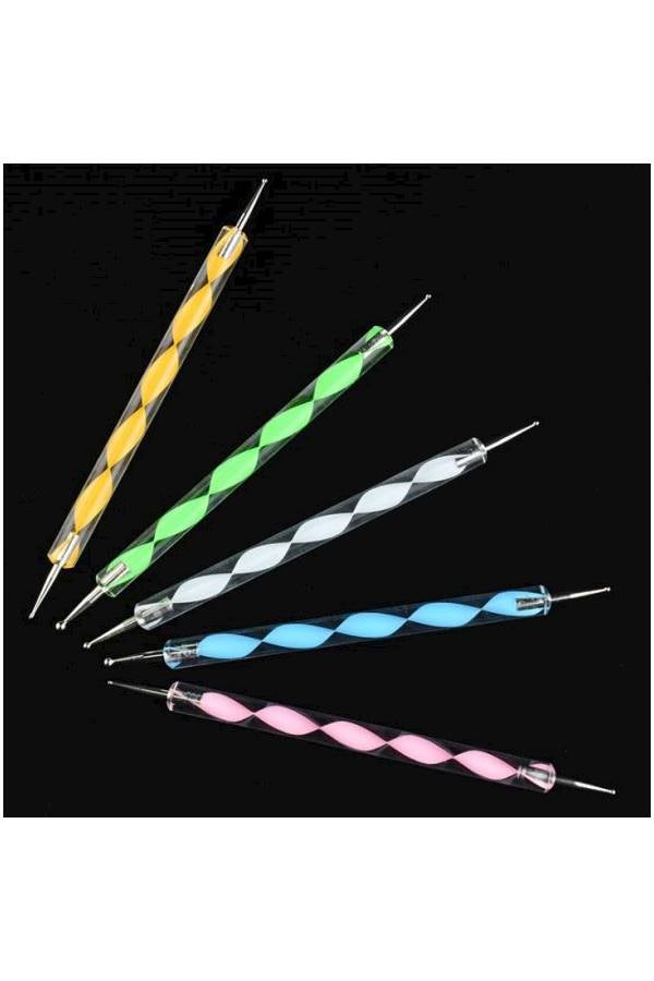 5-Piece Dotting Tool Set Multicolour - Image 4