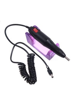 Electric Nail Drill Machine Black/Grey/Purple