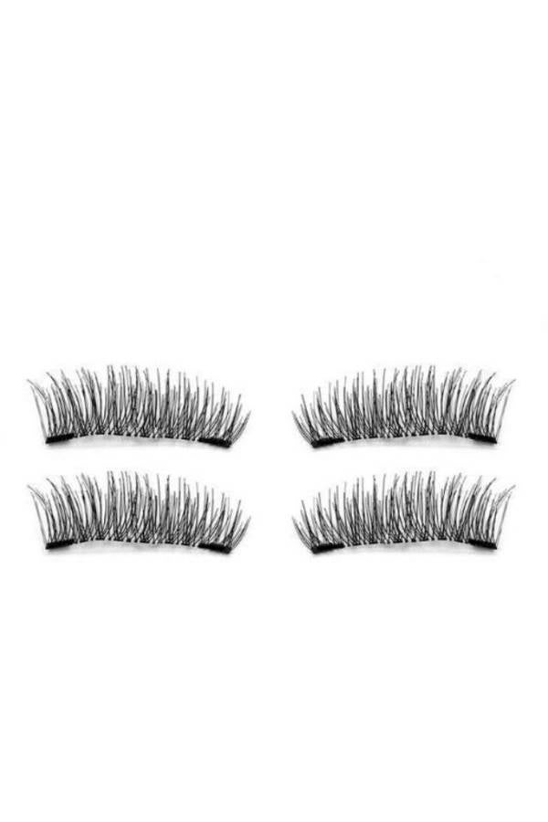 Generic - 2-Pair 3D Magnetic False Eyelashes Black - Image 1