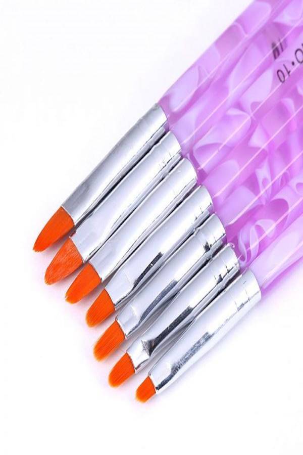 7-Piece Beauty Nail Art Acrylic Uv Gel Nail Tools Kit - Image 3