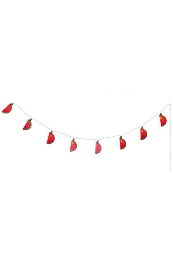 20 LED Watermelon Shape String Ligh Red - Image 2