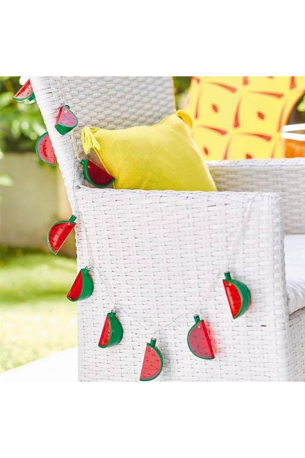 20 LED Watermelon Shape String Ligh Red - Image 4