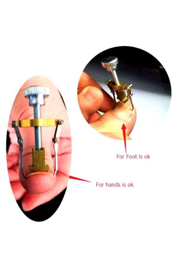 مصحح لموضع أظافر القدم فضي - Image 4