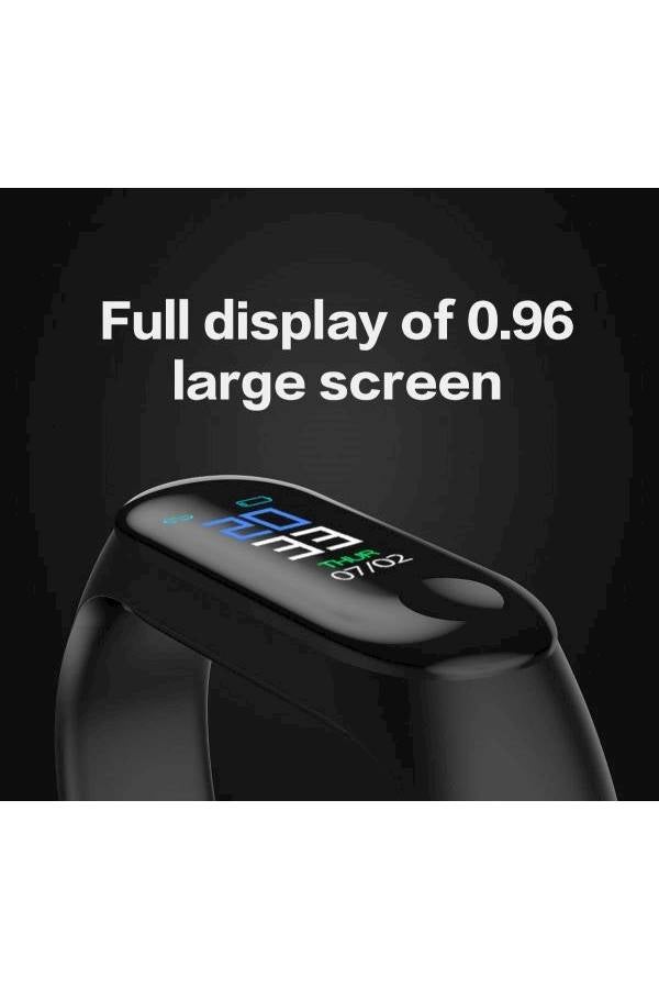 M3 M3  Fitness Activity Tracker Black Black  - Image 4