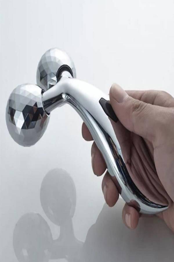 3D Manual Face Roller Silver - Image 3