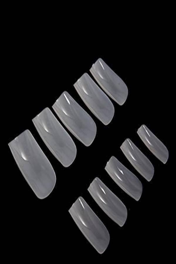 Generic 500-Piece False Nail Tips Light Yellow - Image 2