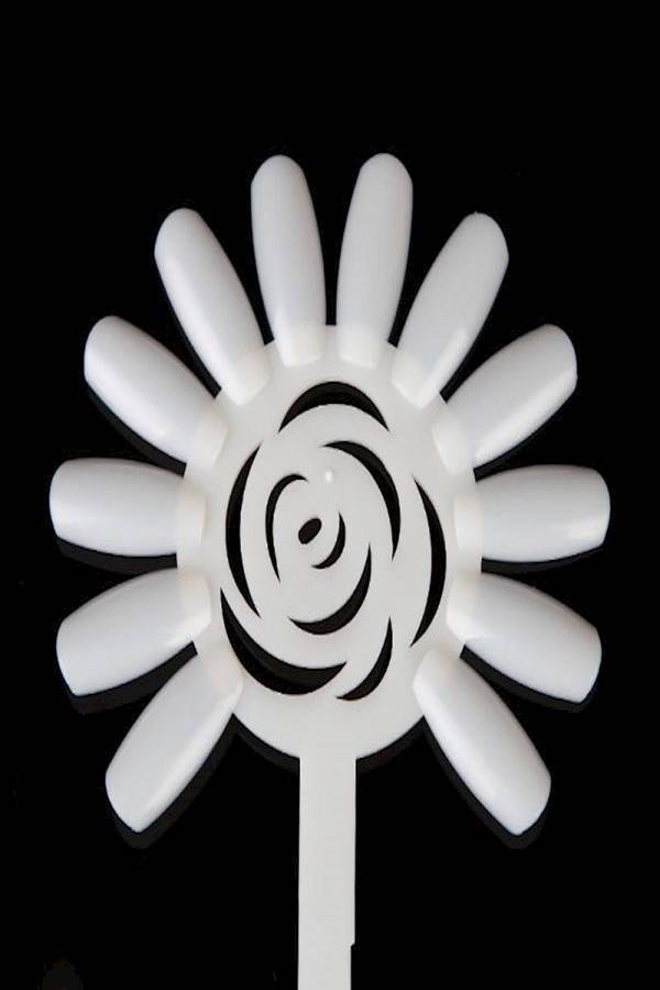 False Nail Swatches Wheel Display Board White - Image 3