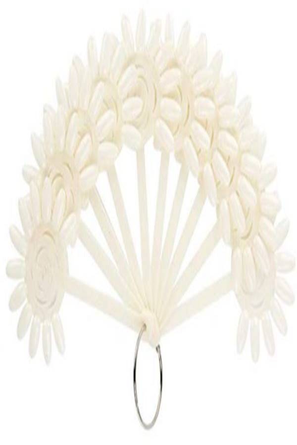 False Nail Swatches Wheel Display Board White - Image 4