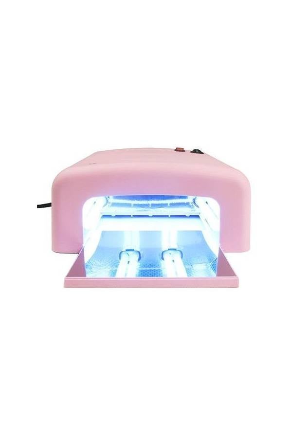 Generic Nail Polish Dryer Pink/Silver/Red  - Image 1