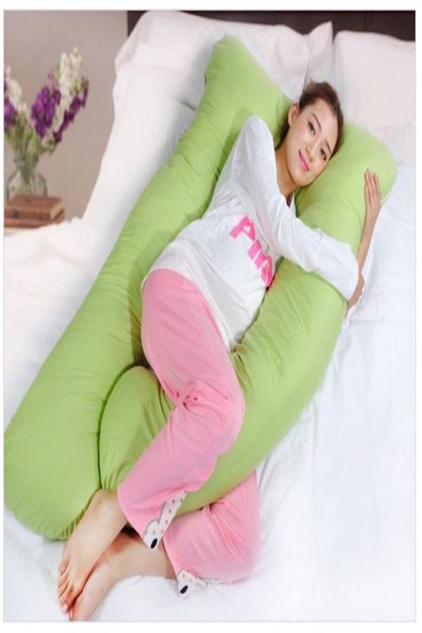 وسادة قطنية للحوامل قطن أخضر 80x100سم  - Image 4