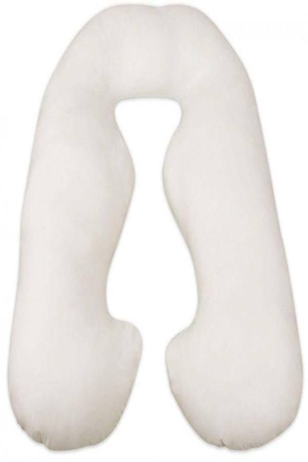 Comfort Maternity Pillow Cotton White 120x80cm - Image 3