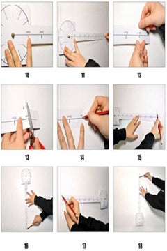 ماركة غير محددة ملصق جدارثلاثي الأبعاد على شكل ساعة فضي  - Image 4