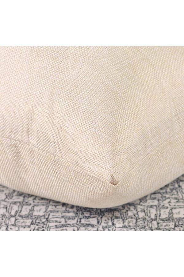 Printed Cushion Cover Beige/Yellow 45x45cm - Image 3