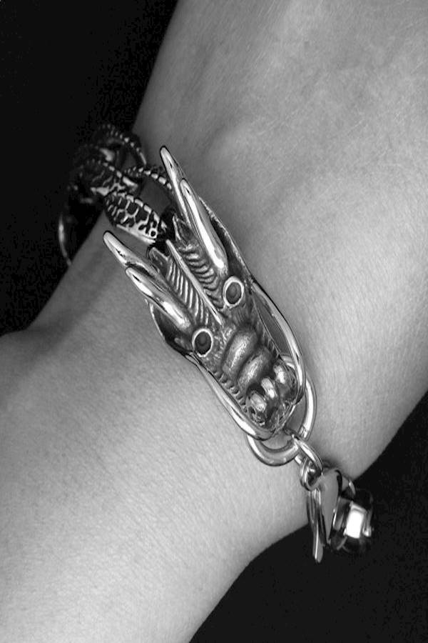 Stainless Steel Dragon Bracelet  - Image 3