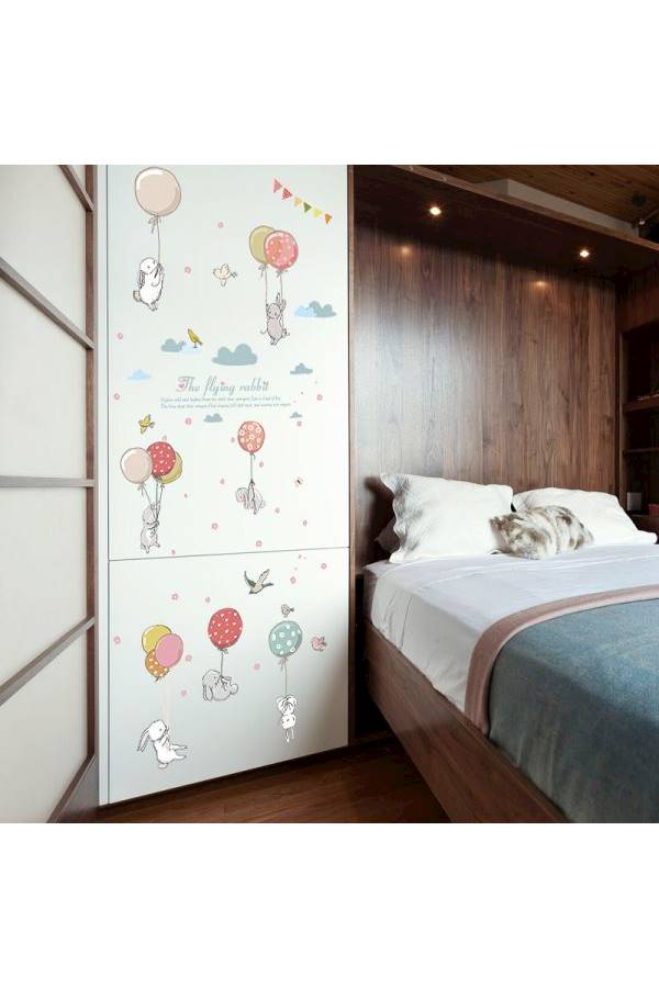 Cartoon Themed Wall Sticker Multicolour 50x70cm  - Image 2