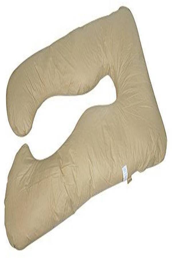 Cotton Maternity Pillow Cotton Beige 100x120cm  - Image 3