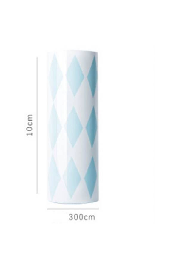 شريط لاصق مقاوم للماء لحافة الحوض أبيض/أزرق - Image 2