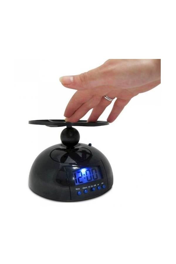 Generic - Flying Helicopter Modeling Digital Alarm Clock Black - Image 1