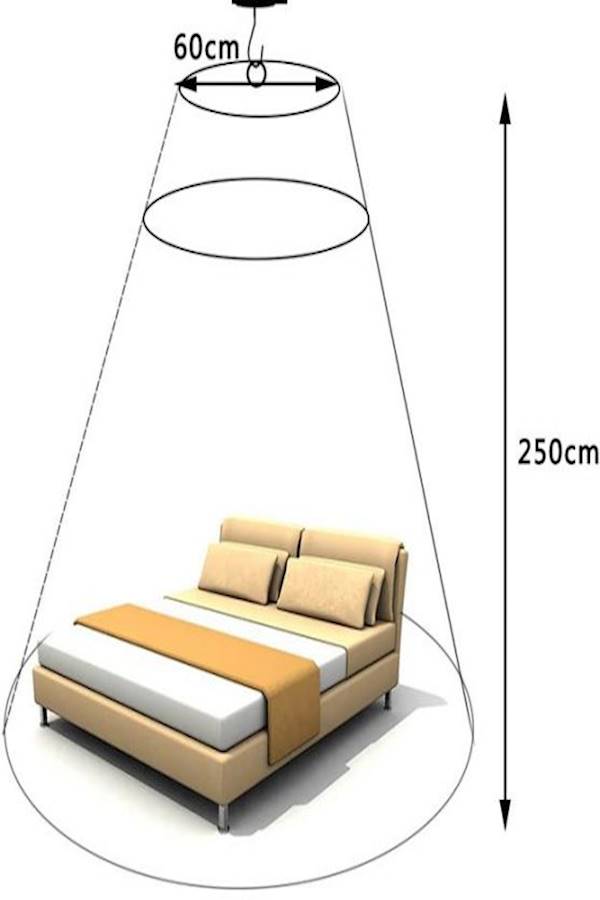 Generic Canopy Mosquito Hanging Net White  - Image 4