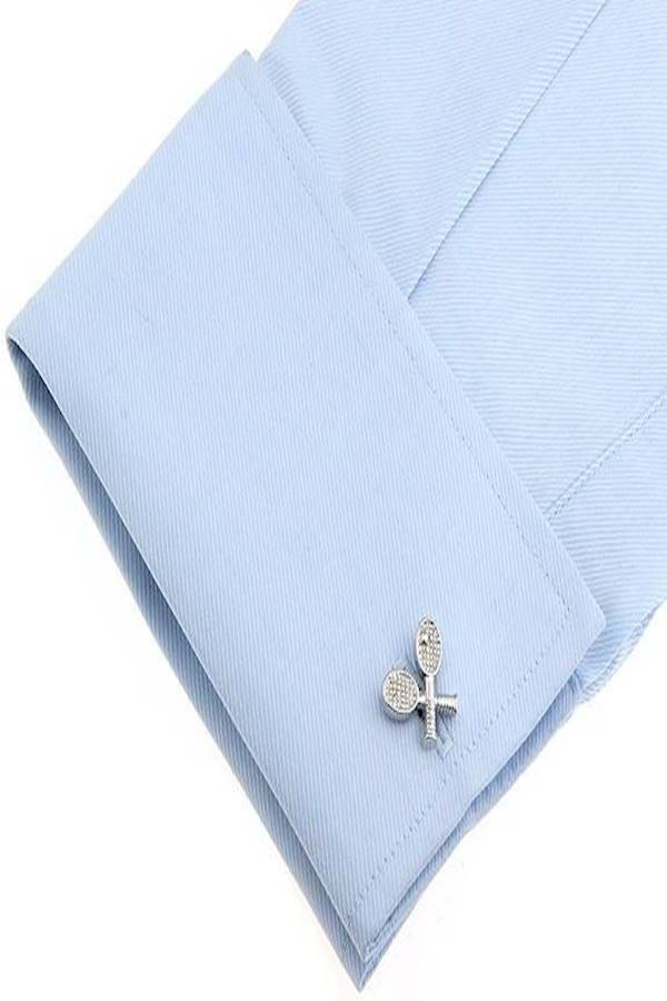 Tennis Racket Designed Cufflinks