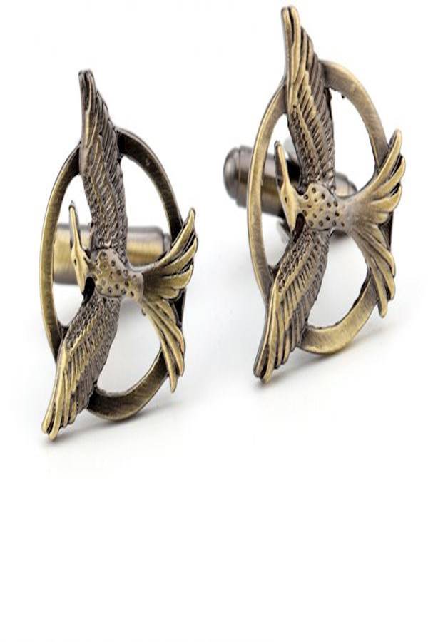 Generic - Alloy Bird Shaped Cufflinks - Image 1