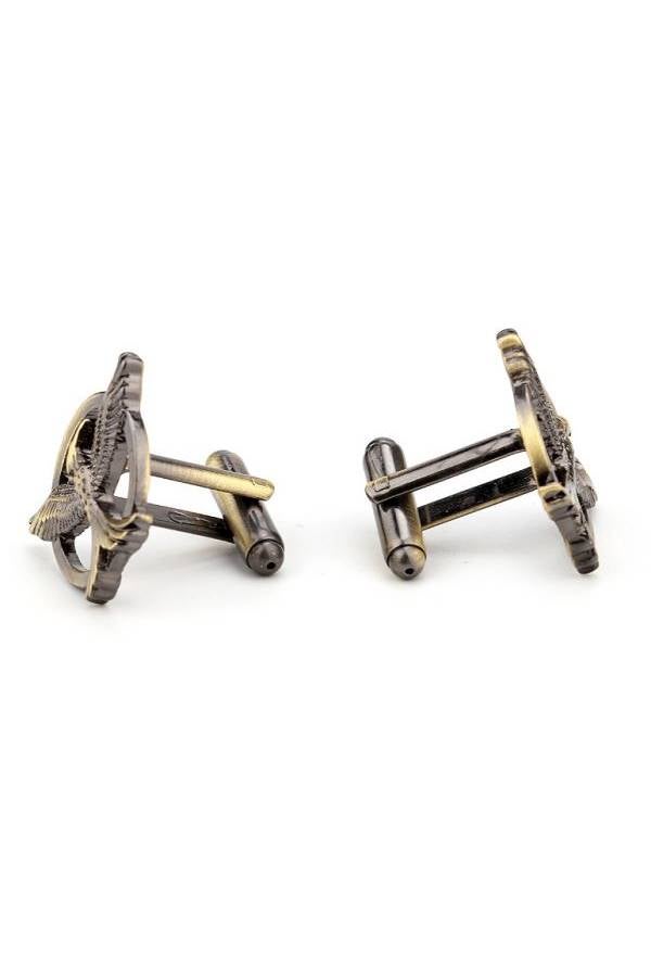 Generic - Alloy Bird Shaped Cufflinks - Image 1