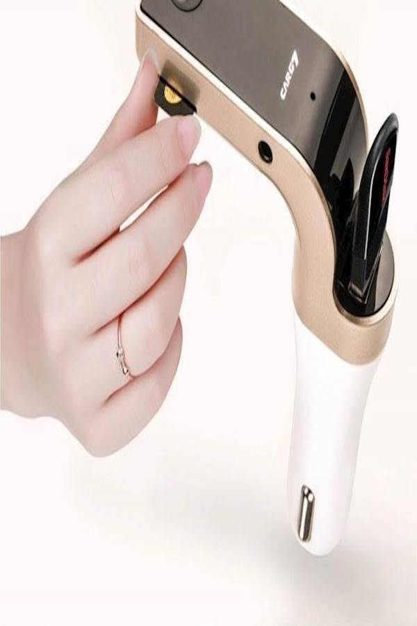 كار جي 7 طقم جهاز إرسال بث FM مع منفذ USB للسيارة - Image 4