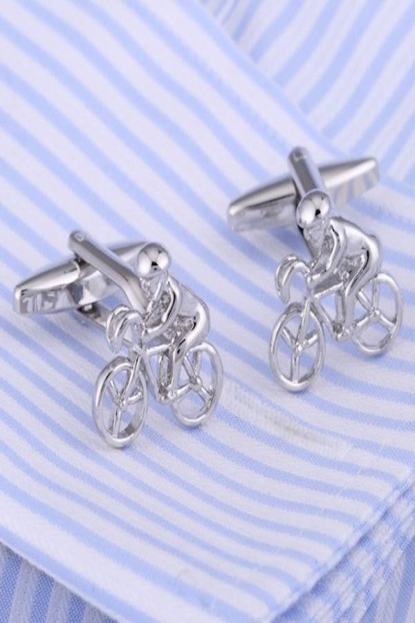 Generic - Bicycle Shape Cufflinks - Image 1