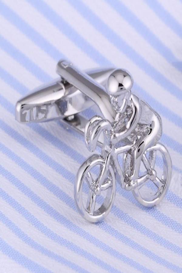 Generic - Bicycle Shape Cufflinks - Image 1