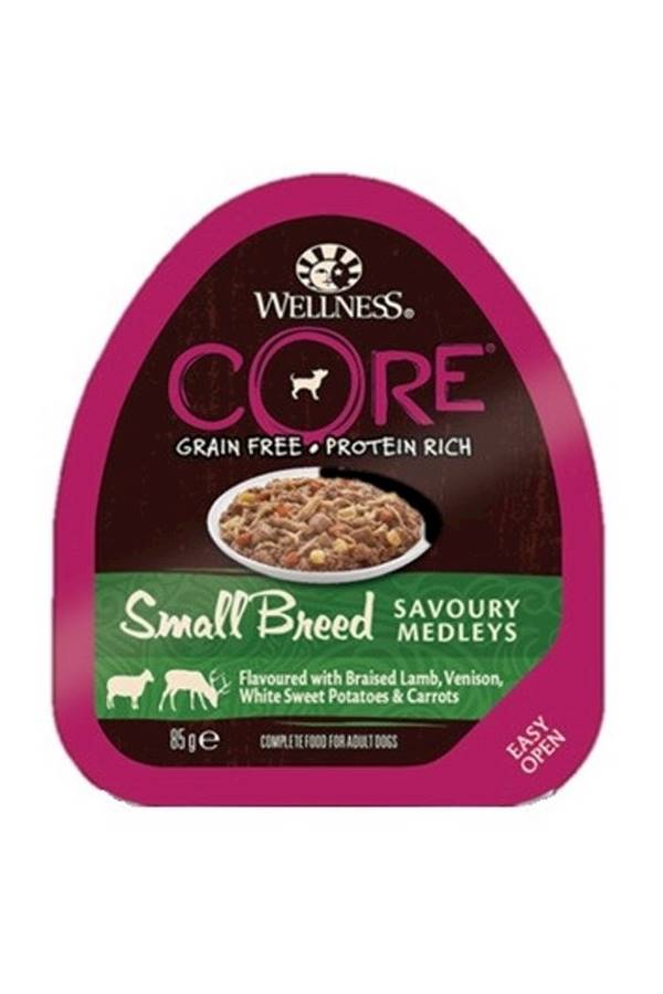 Core Small Breed Savoury Medleys With Lamb Venison Sweet Potatoes And Carrots