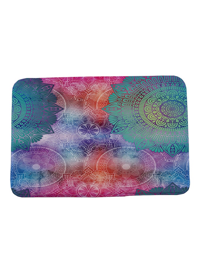 Sharpdo Printed Anti Slip Bath Mat Multicolour 40 x 60cm 