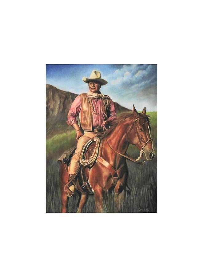 Sharpdo Decorative Wall Painting  30X40 Centimeter Multicolour