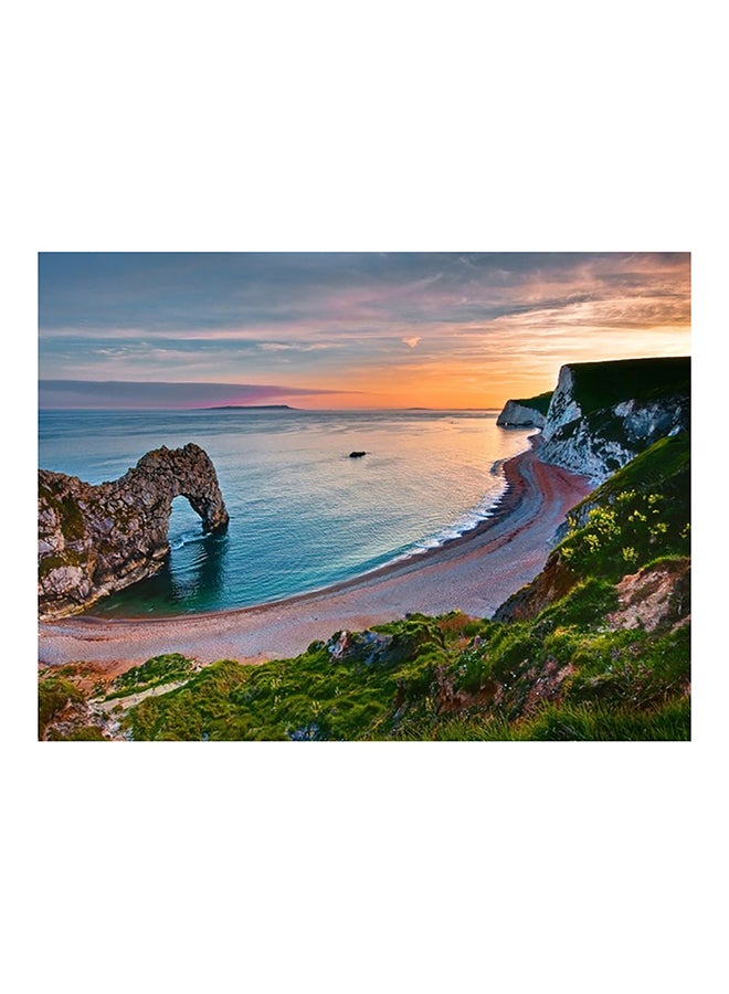 شاربدو لوحة فنية لتزيين الحائط مقاس 40×30 سم متعدد الألوان