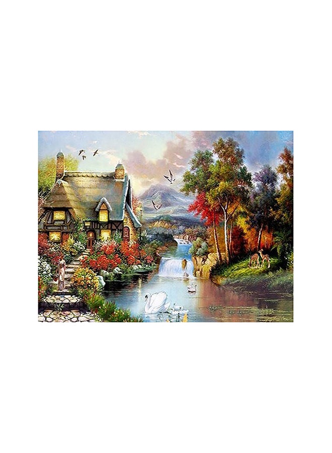 لوحة فنية لتزيين الحائط مقاس 40×30 سم متعدد الألوان