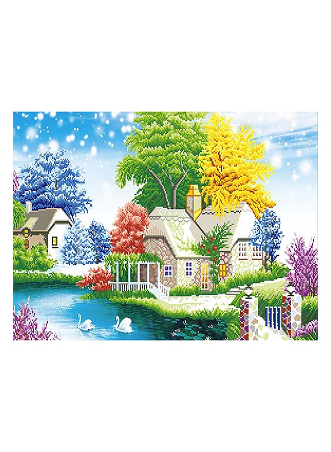 Sharpdo Decorative Wall Painting 40X30 Centimeter Multicolour