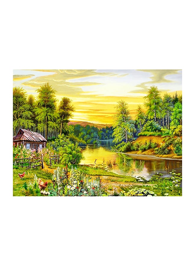 لوحة حائط مقاس 40X30 سم متعدد الألوان