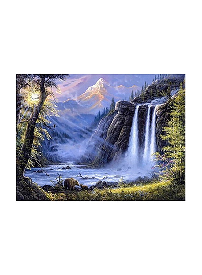 لوحة حائط مقاس 40X30 سم متعدد الألوان
