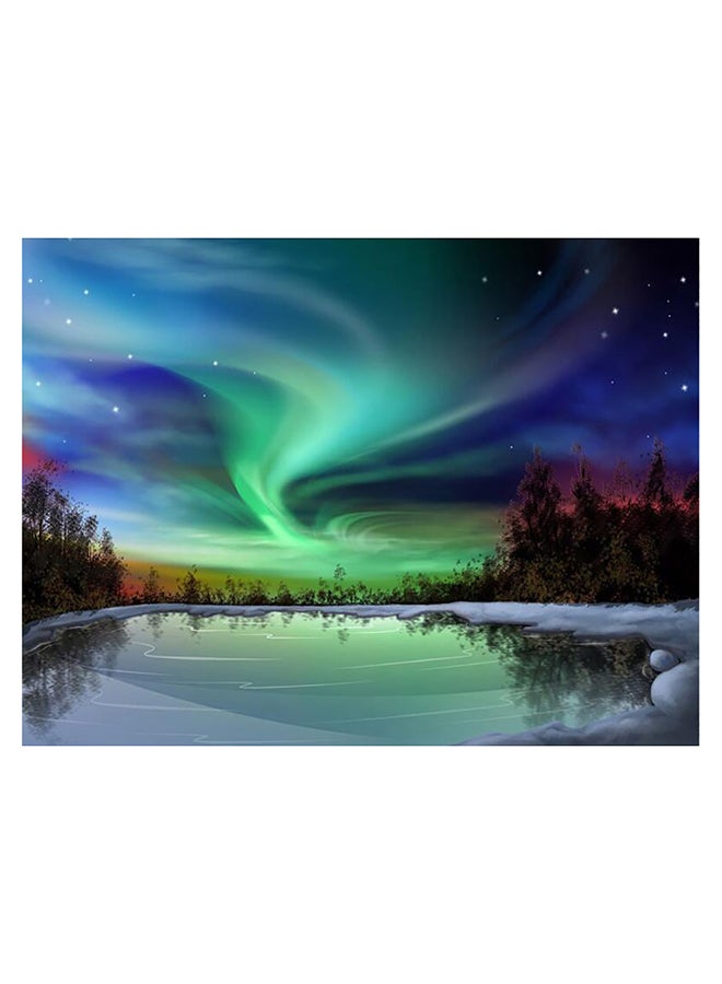 لوحة حائط مقاس 40X30 سم متعدد الألوان