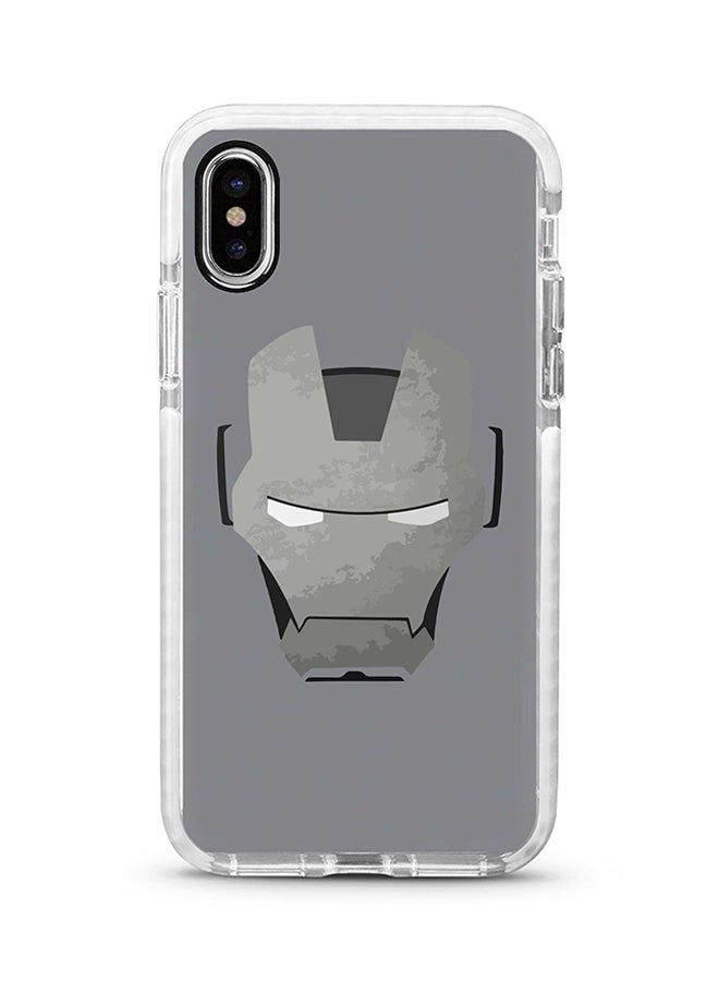 Stylizedd Protective Case Cover For Apple iPhone Xs Max Grey