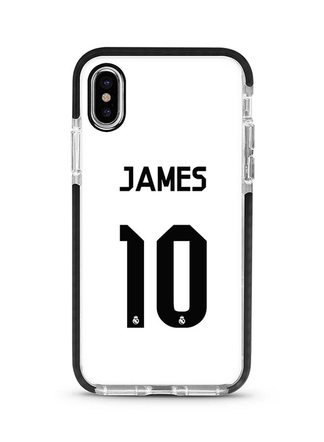 Protective Case Cover For Apple iPhone XS Max James Real Jersey Full Print