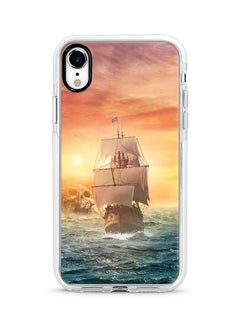Protective Case Cover For Apple iPhone XR Skull Island Full Print