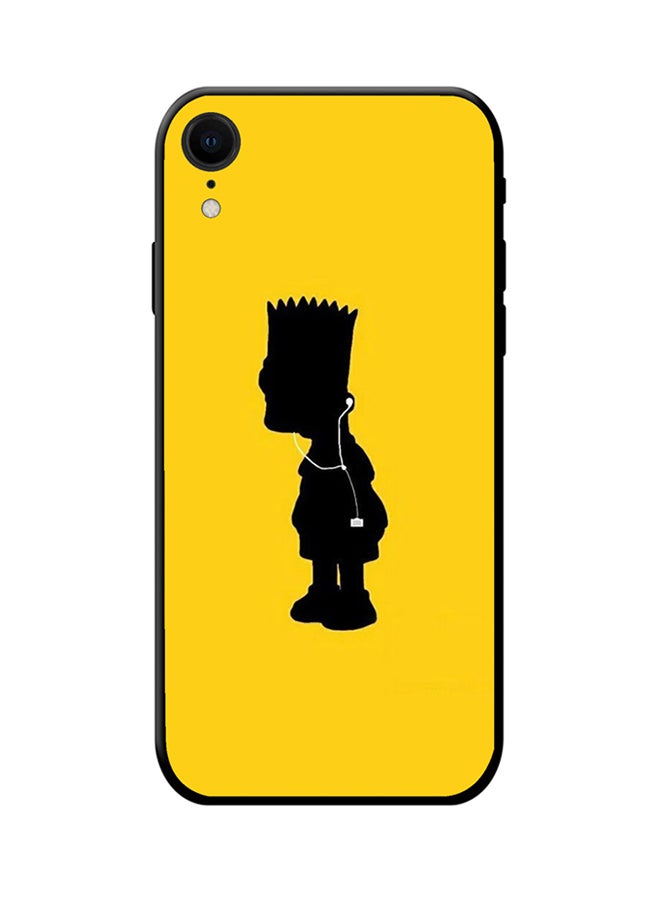 إس واي إن غطاء حماية واقٍ لهاتف أبل آيفون XR أصفر/أسود