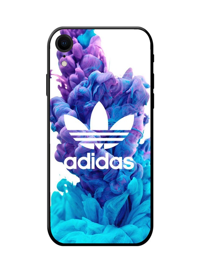 إس واي إن غطاء حماية واقٍ لهاتف أبل آيفون XR أزرق/ أرجواني/ أبيض