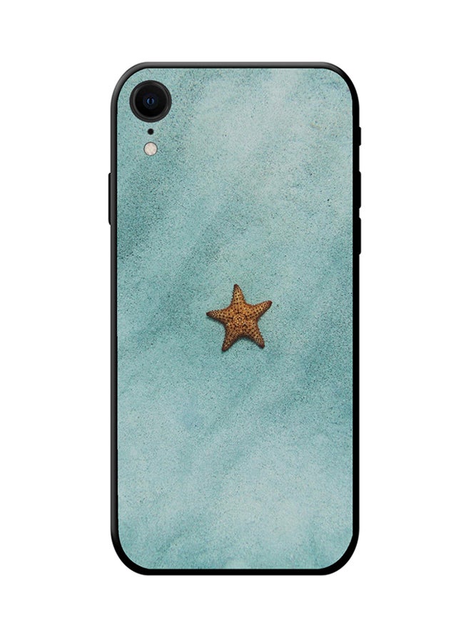 SYN Protective Case Cover For Apple iPhone XR Blue/Gold