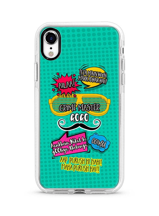 Stylizedd - Protective Case Cover For Apple iPhone XR Crime Master Gogo Full Print - Image 1